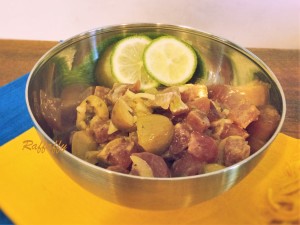 Tartare di tonno fresco marinato